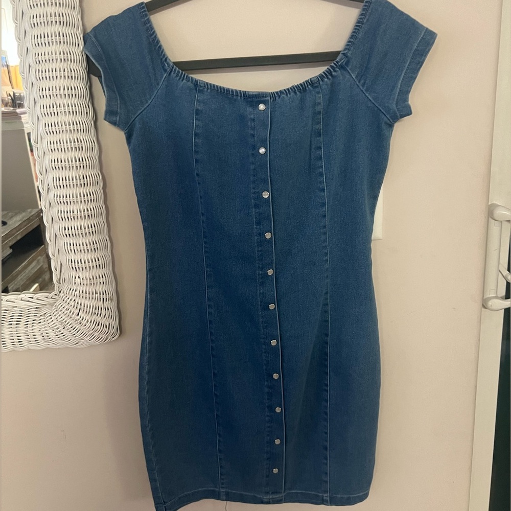 Denim dress
